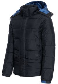 Lee - LEE PUFFER JACKET MĘSKA KURTKA ZIMOWA LOGO L87XUM01. Materiał: jeans, puch. Sezon: zima #5