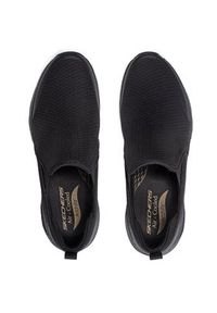 skechers - Skechers Sneakersy Banlin 232043/BBK Czarny. Kolor: czarny. Materiał: materiał