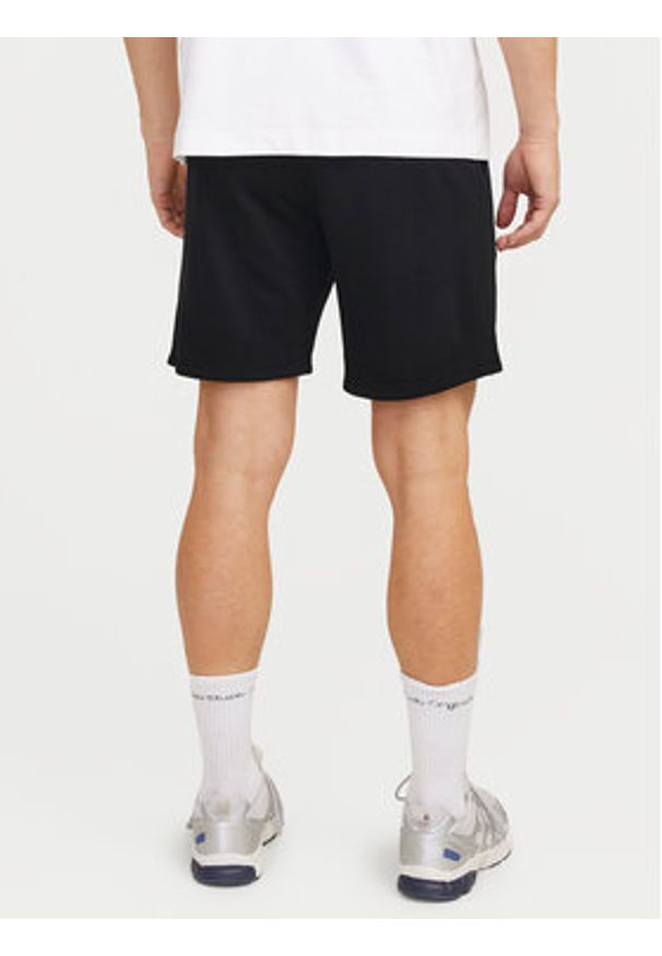 Jack & Jones Szorty sportowe Gordon 12248831 Czarny Regular Fit. Kolor: czarny. Materiał: bawełna, syntetyk. Styl: sportowy
