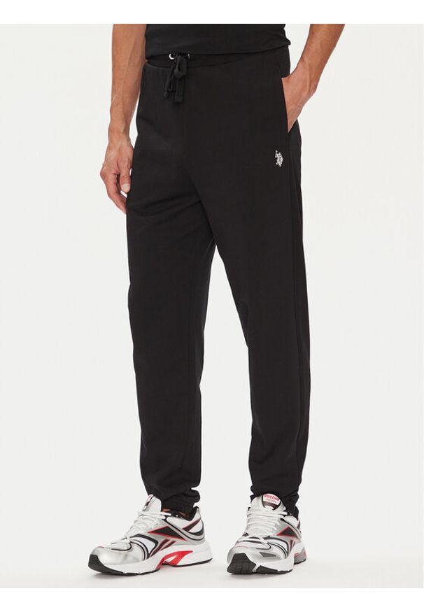 U.S. Polo Assn. Spodnie dresowe MUP4416 Czarny Relaxed Fit. Kolor: czarny. Materiał: bawełna