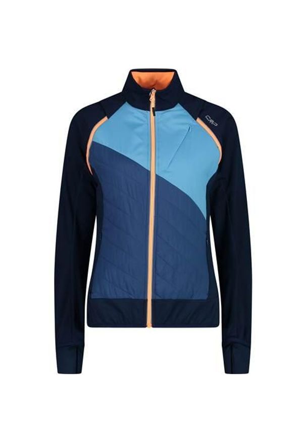 Kurtka trekkingowa damska CMP 30A2276. Kolor: wielokolorowy, niebieski. Materiał: syntetyk