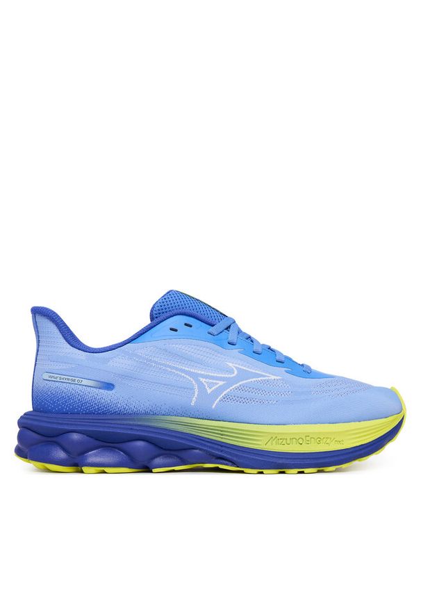 Buty do biegania Mizuno. Kolor: niebieski. Model: Mizuno Wave