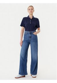 Lee Jeansy Stella 112370893 Niebieski Wide Leg. Kolor: niebieski #5