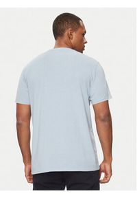 Guess T-Shirt M4GI60 K9RM1 Błękitny Regular Fit. Kolor: niebieski. Materiał: bawełna