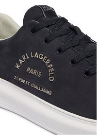 Karl Lagerfeld - KARL LAGERFELD Sneakersy Kapri KL52539B Granatowy. Kolor: niebieski. Materiał: nubuk, skóra #6