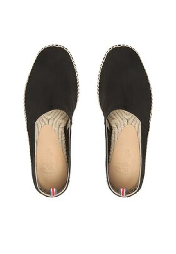 Castañer Espadryle Pablo/001 021036-100 Czarny. Kolor: czarny. Materiał: skóra