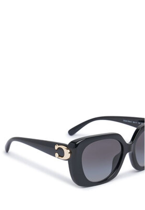 Coach Okulary przeciwsłoneczne 0HC8422U 50023C Czarny. Kolor: czarny