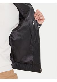 BOSS Kurtka skórzana H-Mapson4 50543214 Czarny Regular Fit. Kolor: czarny. Materiał: skóra #6