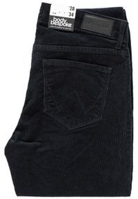 Wrangler - WRANGLER SLIM DARK NAVY W28LEK18R. Wzór: jednolity