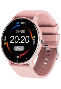 R2 Invest - Smartwatch ZL02D różowy. Rodzaj zegarka: smartwatch. Kolor: różowy