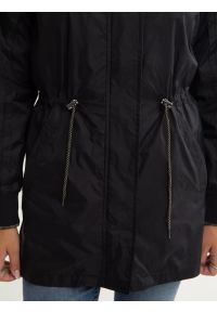 Big-Star - Płaszczyk dziewczęcy typu parka czarny Nuria 906. Kolor: czarny #5