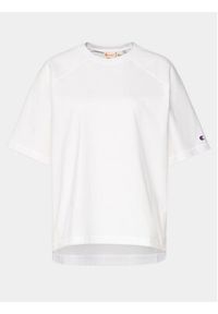 Champion T-Shirt 117351 Biały Relaxed Fit. Kolor: biały. Materiał: bawełna #4