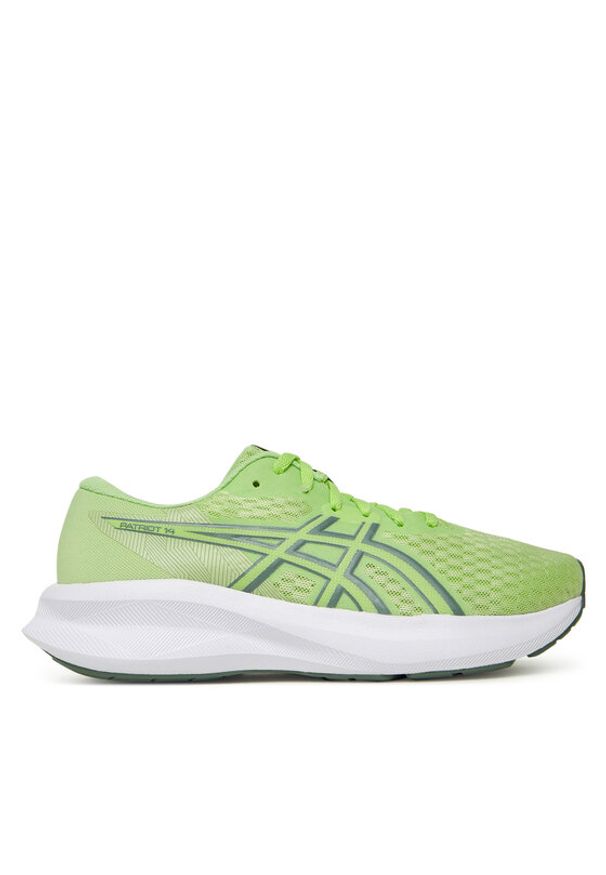 Asics Buty do biegania Patriot 14 1012B836 Zielony. Kolor: zielony. Materiał: materiał, mesh