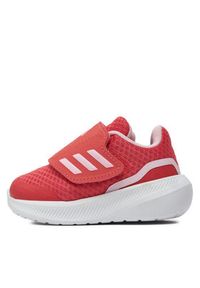 Adidas - adidas Sneakersy RunFalcon 3.0 Hook-and-Loop ID0601 Czerwony. Kolor: czerwony. Materiał: materiał, mesh. Sport: bieganie
