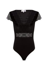 Guido Maria Kretschmer Body - Felicitas Kobiety Sztuczne włókno czarny jednolity, 44. Kolor: czarny. Materiał: włókno. Wzór: jednolity #1