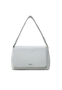 Calvin Klein Torebka Ck Must Satchel_Mono K60K613181 Szary. Kolor: szary. Materiał: skórzane #5