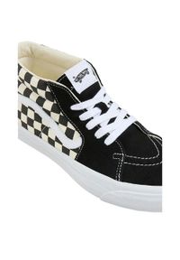 Buty Vans Sk8-Mid Reissue 83 Czarny. Okazja: na co dzień. Kolor: czarny. Materiał: zamsz, tkanina. Model: Vans SK8 #1