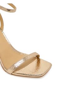 MICHAEL Michael Kors Sandały Liana 40T5LNHS1M Złoty. Kolor: złoty. Materiał: skóra #5
