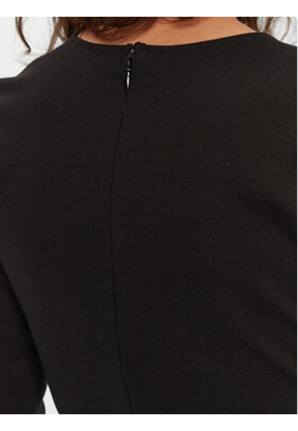 STAUD Sukienka wieczorowa Kris R24P2194PT Czarny Slim Fit. Kolor: czarny. Materiał: wiskoza. Styl: wizytowy