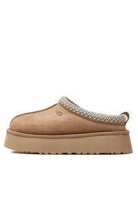 Ugg Kapcie W Tazz 1122553 Beżowy. Kolor: beżowy. Materiał: zamsz, skóra