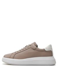 Calvin Klein Sneakersy Low Top Lace Up Lth HM0HM01016 Szary. Kolor: szary #4