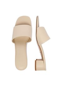 Gino Rossi - GINO ROSSI Klapki C-V2399L-1-1 Beżowy. Kolor: beżowy. Materiał: skóra #8