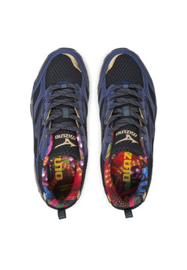 Mizuno Sneakersy Mxr D1GA2516 Czarny. Kolor: czarny. Materiał: skóra