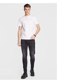 John Richmond T-Shirt UMP23026TS Biały Regular Fit. Kolor: biały. Materiał: bawełna