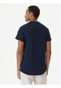 G-Star RAW - G-Star Raw T-Shirt Lash R T D16396-2653-B111 Granatowy Regular Fit. Kolor: niebieski. Materiał: bawełna #6