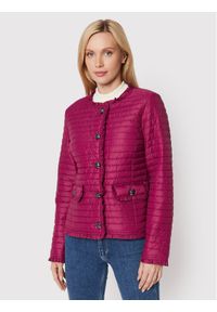 Joseph Ribkoff Kurtka przejściowa 223908 Fioletowy Regular Fit. Kolor: fioletowy. Materiał: syntetyk