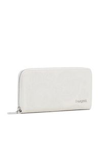 Desigual Portfel Dejavu Fiona 25SAYP13 Écru. Kolor: kremowy. Materiał: skóra #3