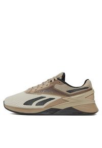 Reebok Buty Nano X3 IF2546 Beżowy. Kolor: beżowy. Materiał: mesh, materiał. Sport: fitness #5