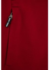 columbia - Columbia Bluza dziecięca kolor czerwony gładka. Okazja: na co dzień. Kolor: czerwony. Materiał: dzianina. Wzór: gładki. Styl: casual