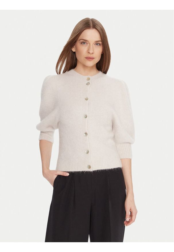 Kontatto Kardigan 3M0873C Écru Regular Fit. Materiał: syntetyk