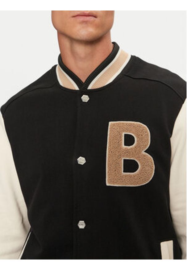 BALR. Bluza B138A.1001.102 Czarny Regular Fit. Kolor: czarny. Materiał: bawełna