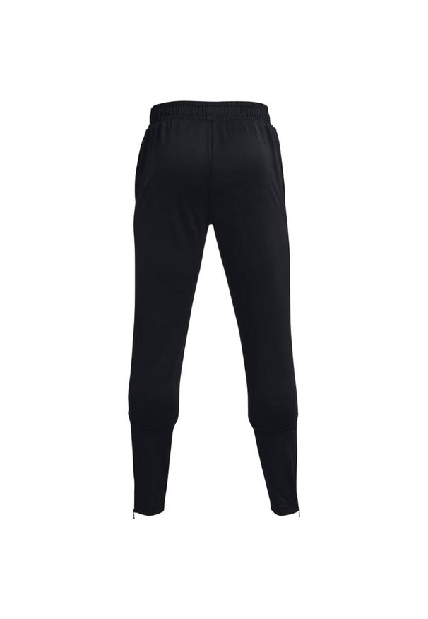 Spodnie sportowe męskie Under Armour Terry. Kolor: czarny. Materiał: dresówka, materiał, syntetyk