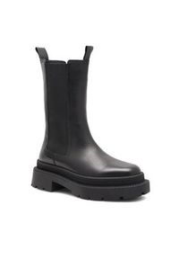 Gino Rossi Botki 222FW106 Czarny. Kolor: czarny. Materiał: materiał #5