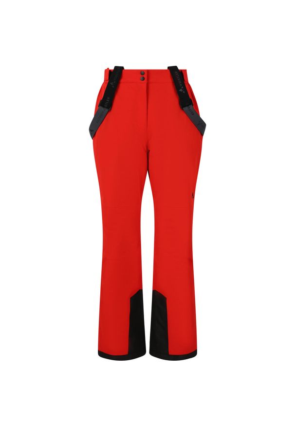 Spodnie narciarskie dla kobiet Whistler Yarra Functional W-PRO 15000. Kolor: wielokolorowy, czarny, czerwony. Sezon: zima. Sport: narciarstwo