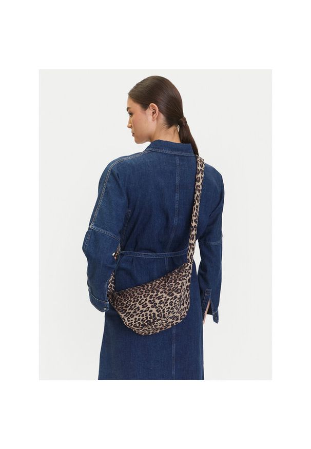 Torebka Pieces. Kolor: brązowy