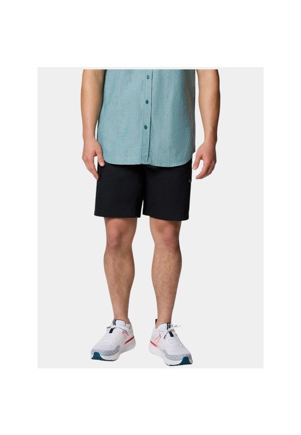 columbia - Spodenki turystyczne męskie Columbia Rapid Rivers. Kolor: czarny. Materiał: bawełna. Sport: turystyka piesza