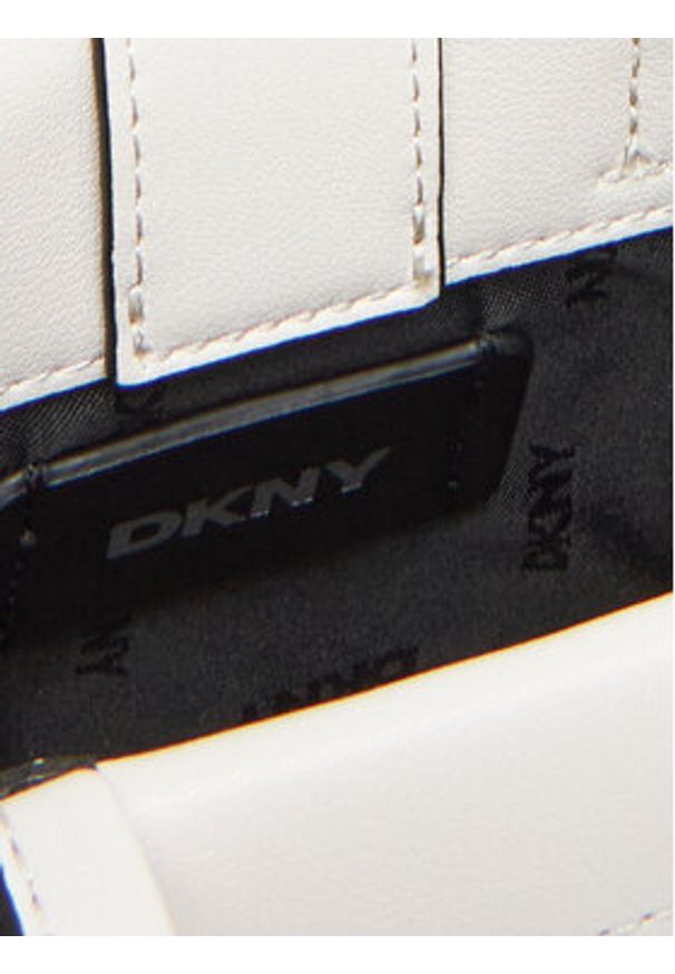 DKNY Torebka R44AZI34 Écru. Materiał: skórzane