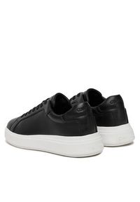 Calvin Klein Sneakersy Low Top Lace Up Lth HM0HM01016 Czarny. Kolor: czarny. Materiał: skóra #5