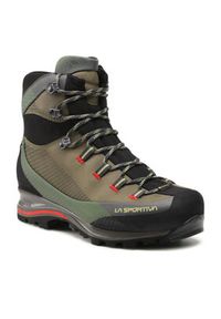 LA SPORTIVA - La Sportiva Trekkingi Trango Trk Leather Gtx GORE-TEX 11Y810317 Zielony. Kolor: zielony. Materiał: skóra, nubuk. Technologia: Gore-Tex. Sport: turystyka piesza #4