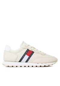 Sneakersy Tommy Jeans. Kolor: beżowy #1