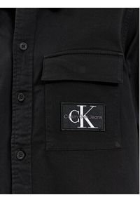 Calvin Klein Jeans Koszula Utility J30J324610 Czarny Regular Fit. Kolor: czarny. Materiał: bawełna