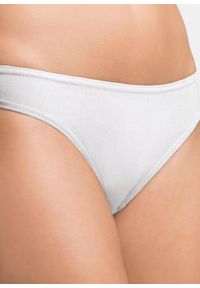 bonprix - Figi (10 par). Kolor: biały. Wzór: gładki #2