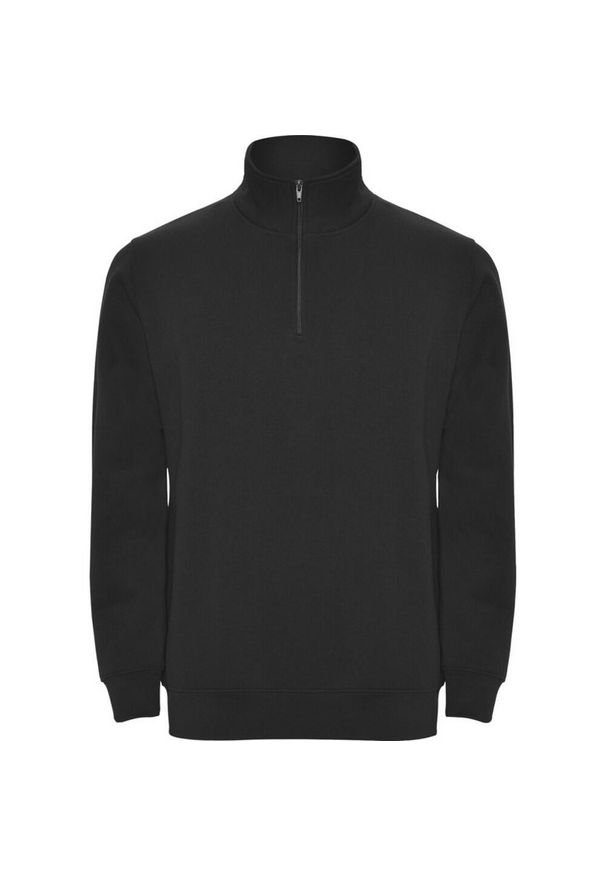 ROLY - Męska Bluza Rozpinana Aneto Quarter Zip. Kolor: czarny