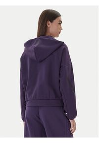 Adidas - adidas Bluza Z.N.E. KC4569 Fioletowy Loose Fit. Kolor: fioletowy. Materiał: bawełna #3
