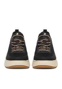 Rieker Sneakersy W1703-00 Czarny. Kolor: czarny. Materiał: materiał #5