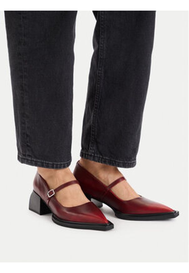 Vagabond Shoemakers Czółenka Vivian 5553-018-47 Czerwony. Kolor: czerwony. Materiał: skóra